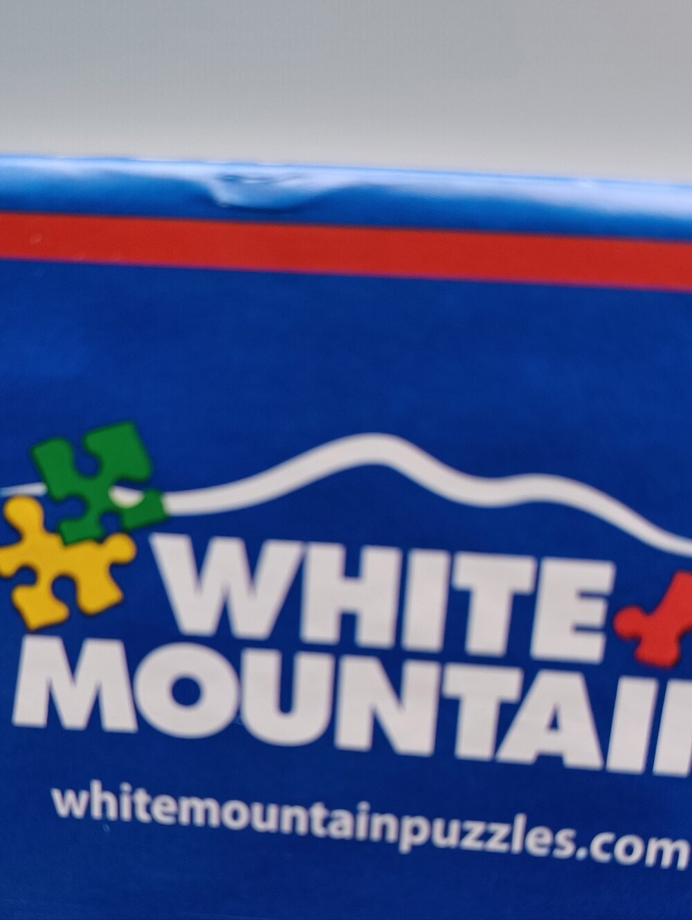 White Mountain Vanity Plates Puzzle Complete - Picture 8 of 14
